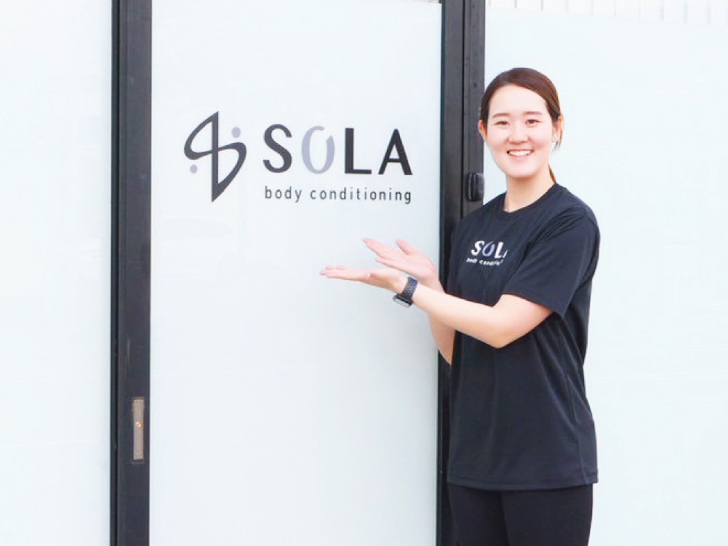 SOLAと尾﨑トレーナー