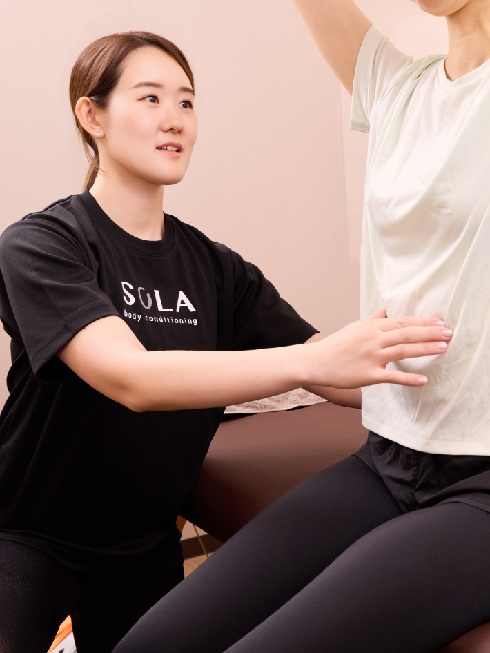 コンディショニングの様子